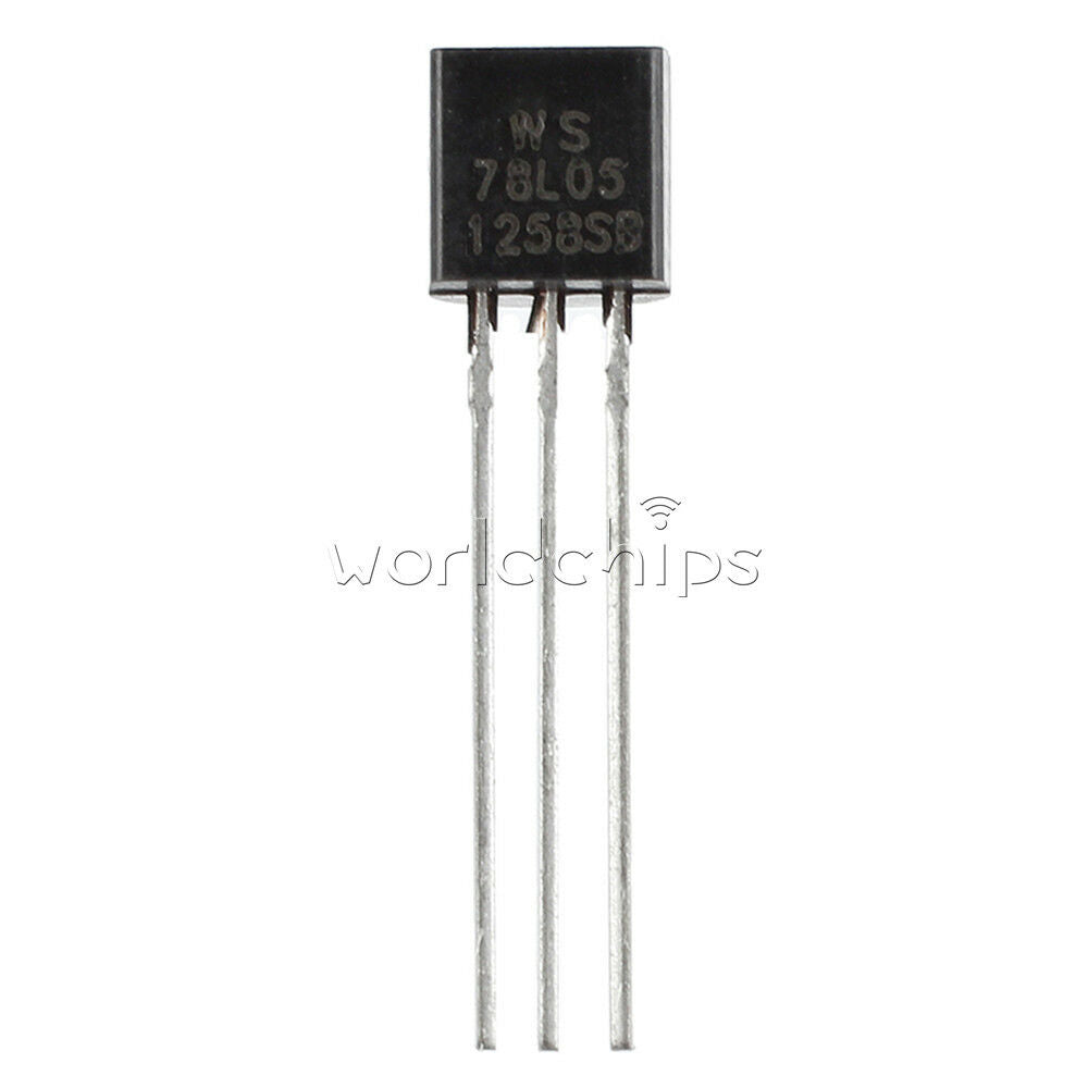 50PCS WS78L05 78L05 TO-92 5V 100mA Voltage Regulator IC