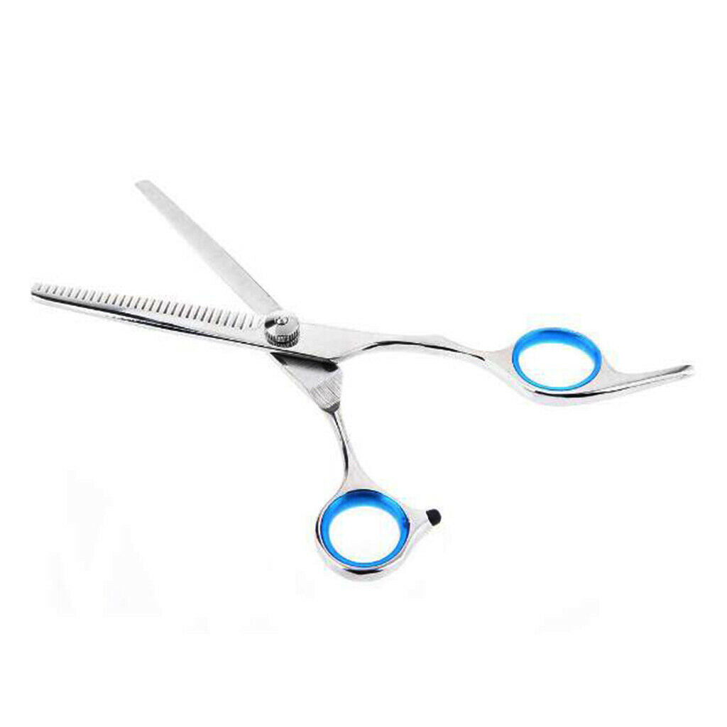 Beauty Hairdresser Hair  Scissor Thinner with Comb Stainless Steel
