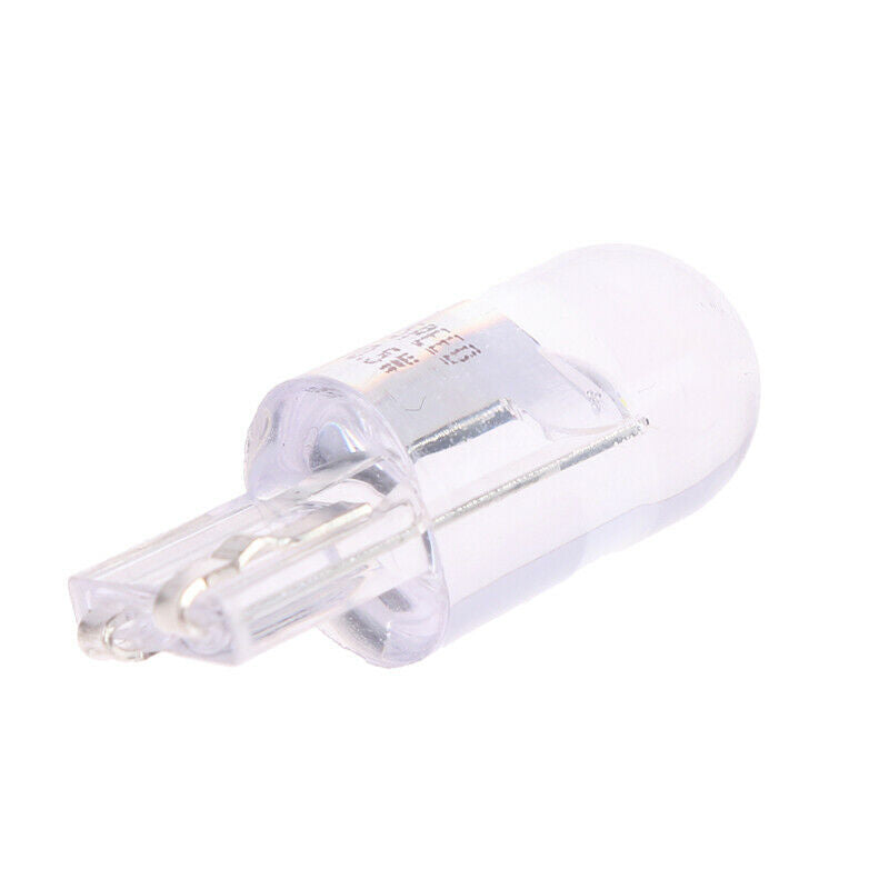 10PCS W5W T10 Glass Housing COB LED Car Bulb White License Plate Lamp Dome LigSJ