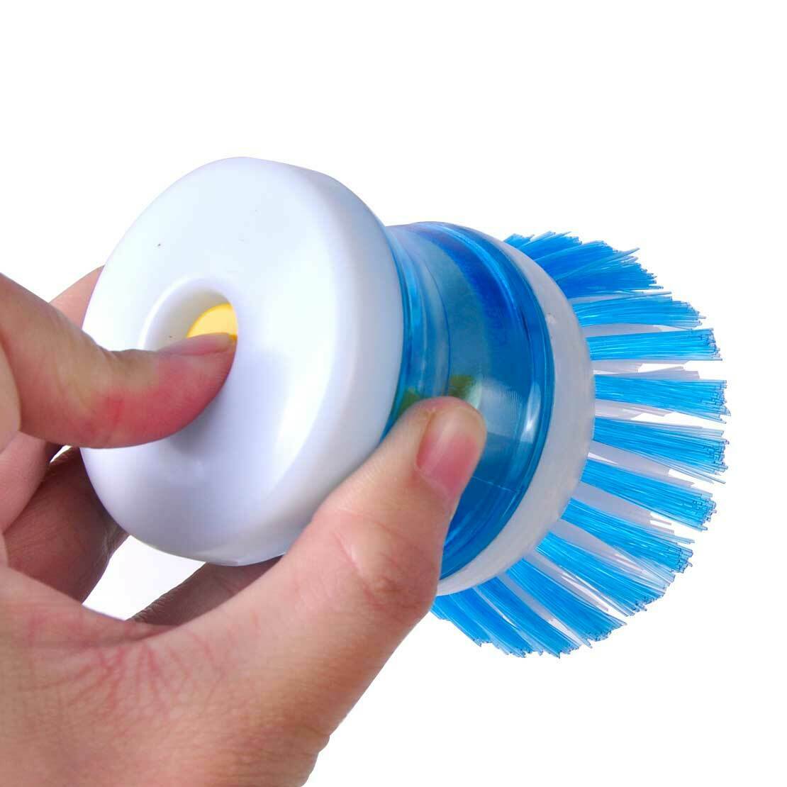 Plastic Palm Wash Brush Scrubber Cleaner Cleaning Tool Pan Dish Bowl Kitchen An