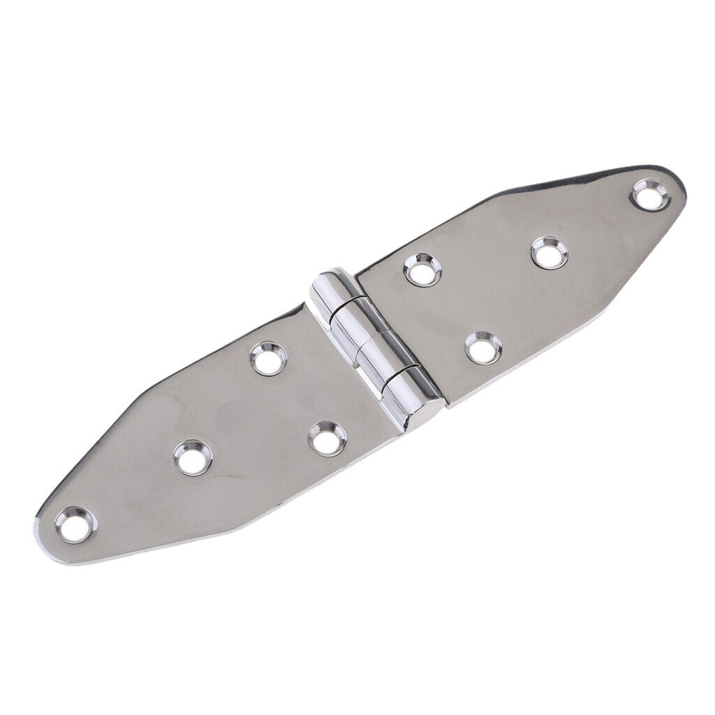 New 316 Stainless Steel Marine Deck Cabin Strap Hinge Hardware Boat Parts