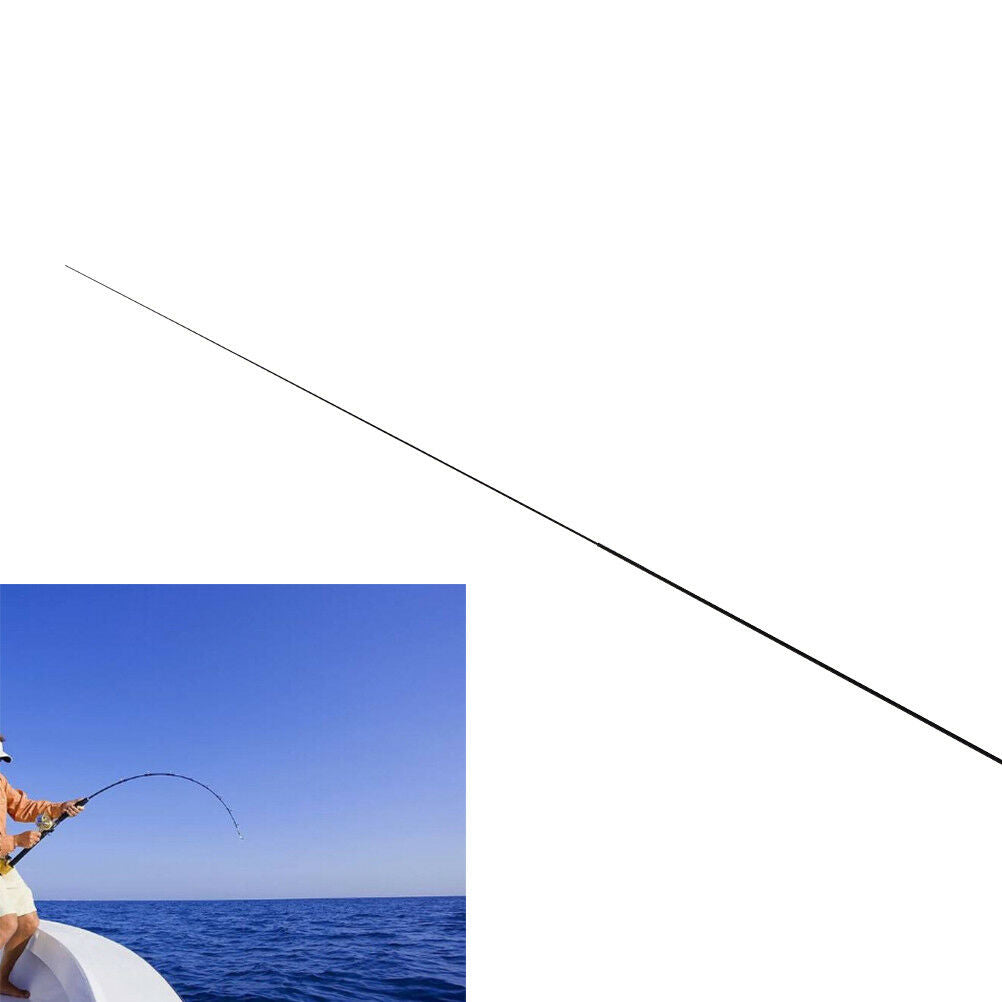 56cm 2 intervals Fishing rod tips Solid and hollow carbon long rod Acces.l8