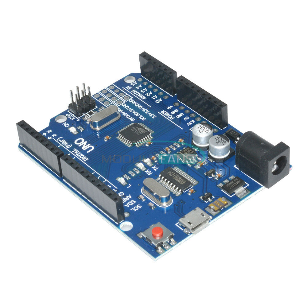 New UNO R3 ATmega328P CH340G Micro USB Board DIY