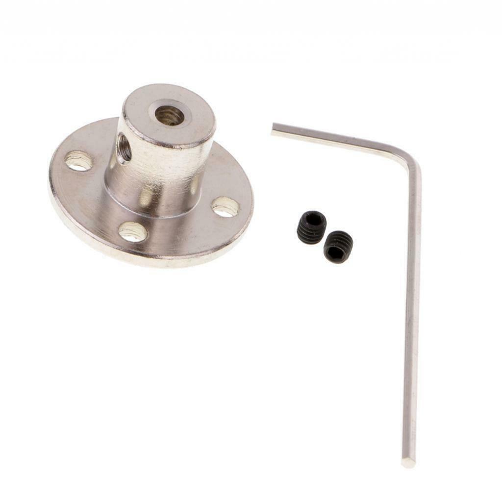 5 Set of 8mm Rigid Flange Coupling Motor Guide Shaft Coupler Motor Connector Set