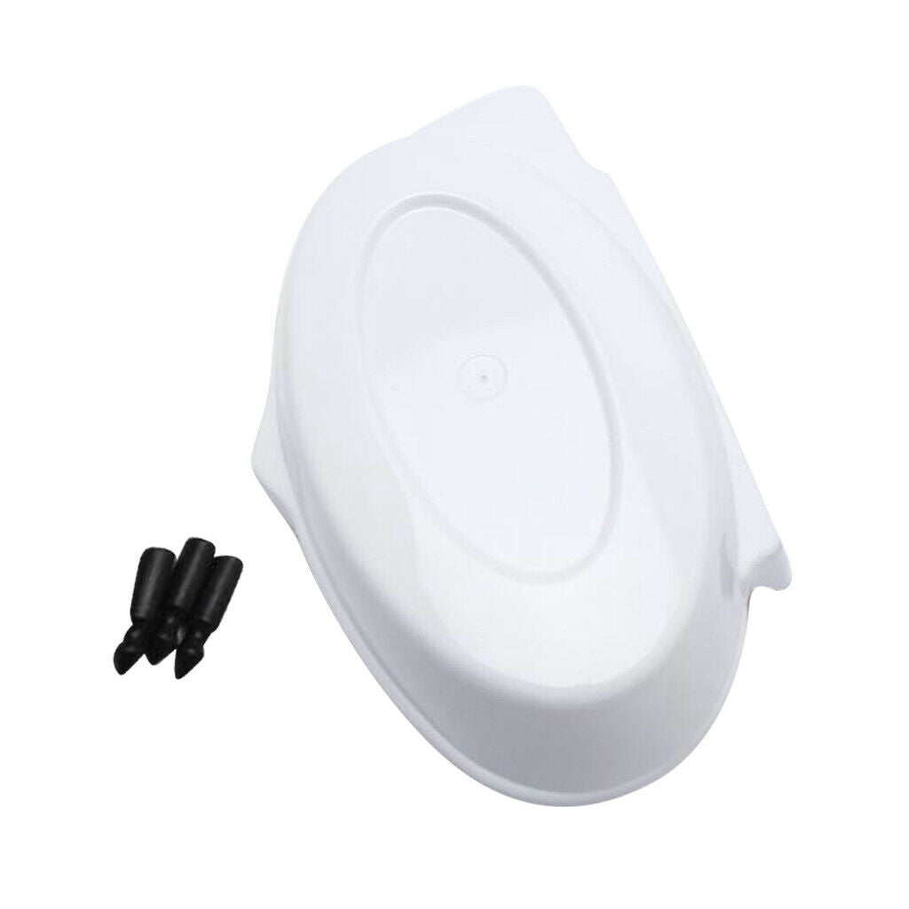 White Battery Cover For  Monkey Bike Z50 Z50R Z50J
