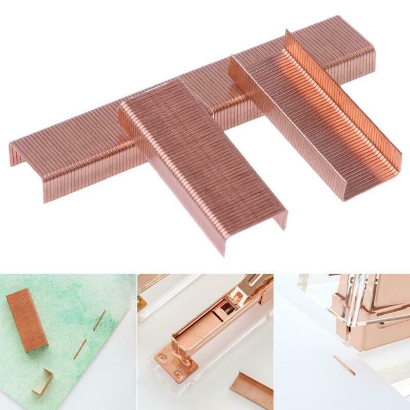 1000Pcs/Box 12mm 12# 24/6 Creative Metal Staples Office School Binding Supplies