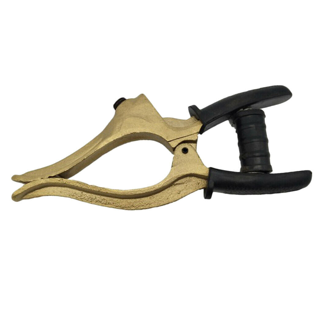 500A Electroplated Earth Clamp Welder Copper Ground Solder Clip