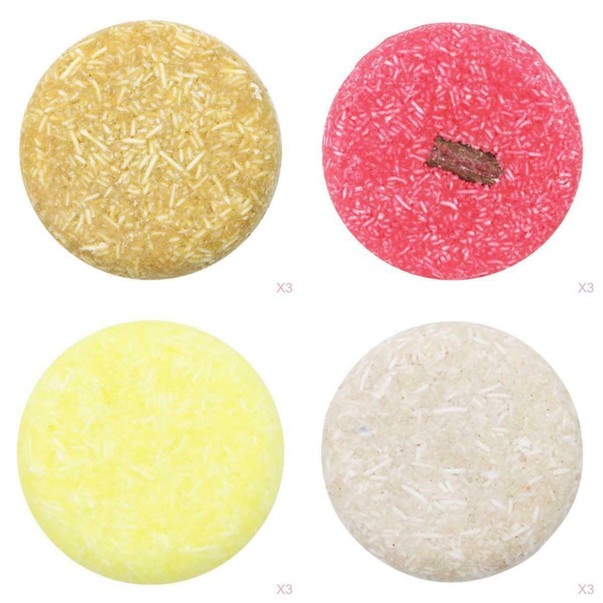 12x Organic Natural Hair Nourishing Solid Shampoo Soap Bar