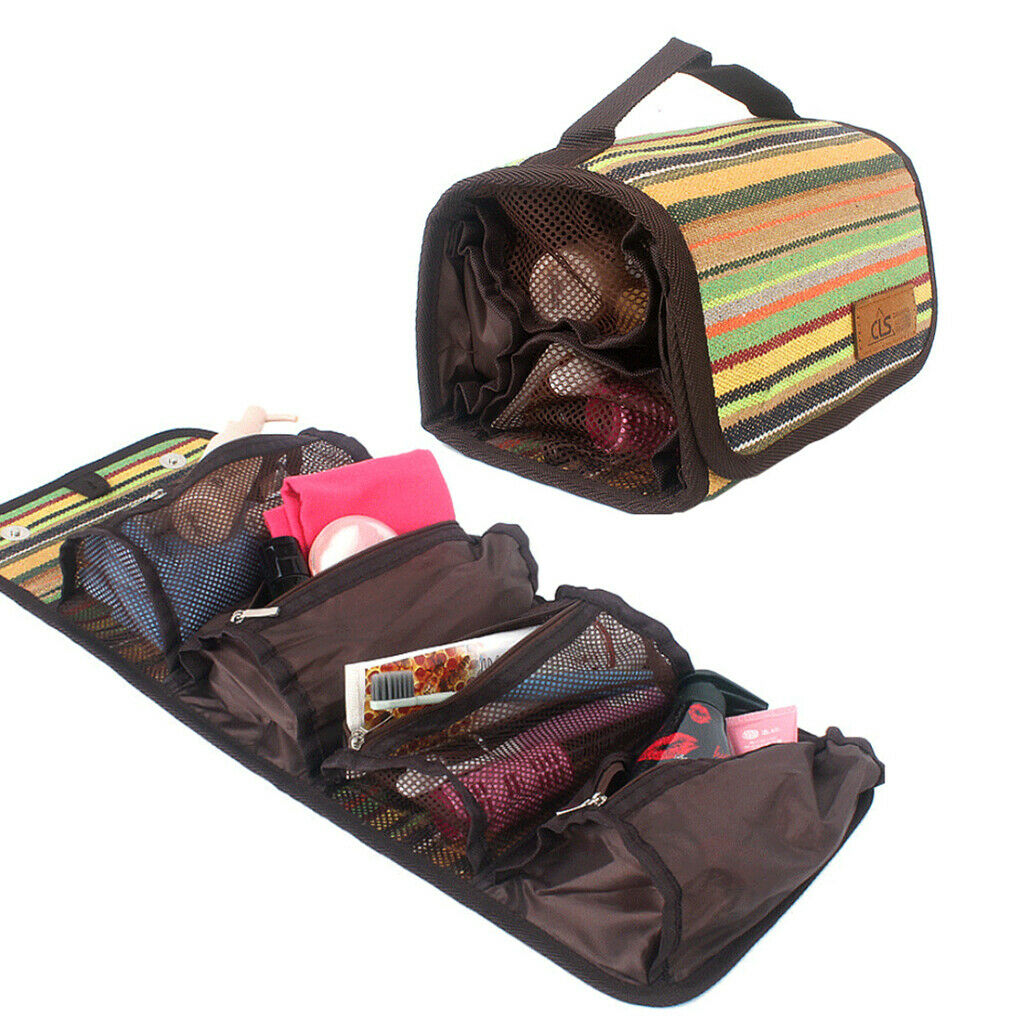 Portable Ladies Men Wash Bag Travel Toiletry Bag Hanging Cosmetic Makeup Bag
