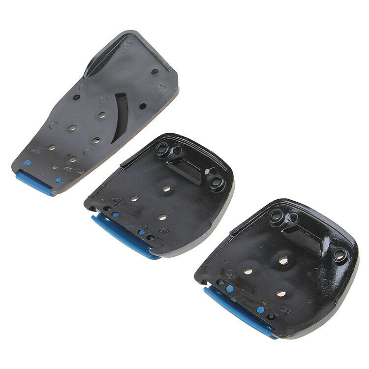 Universal Car Speed Sporty Non-Slip Manual MT Gas Brake Foot Pedal Pad Cover Cap