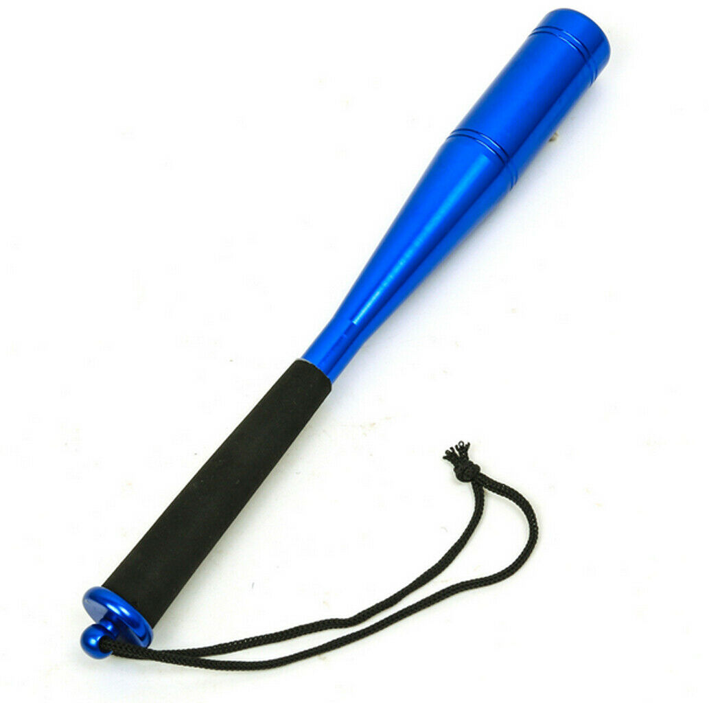 Metal Fly Fishing Priest Foam Handle  Whacker  Bat Dia 25mm Blue