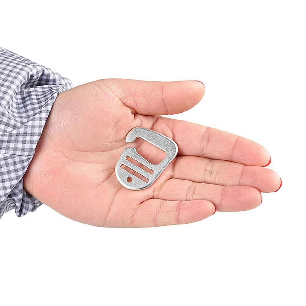 2pcs G Shape Snap Hooks Carabiner Clip Belt Clip Belt Buckles for Backpack