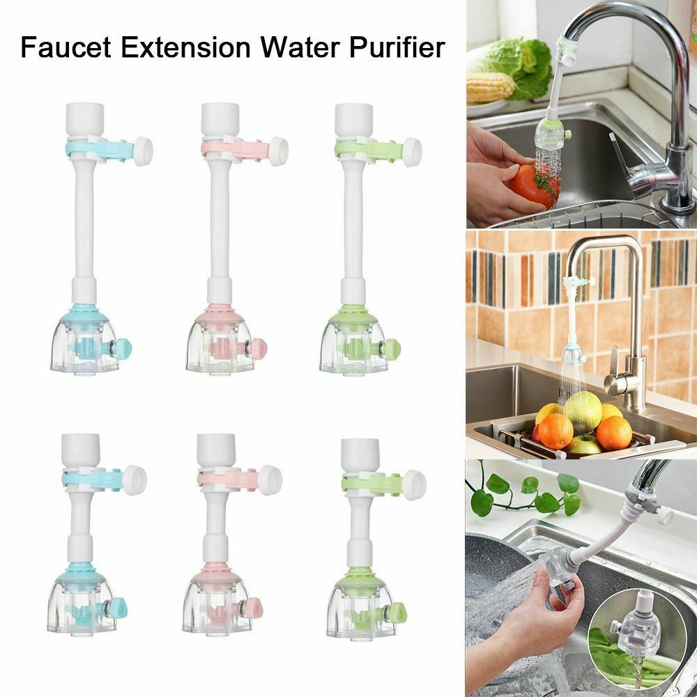 Flexible Kitchen Faucet Water Filter Water-tap Extender Tap Outlet Head