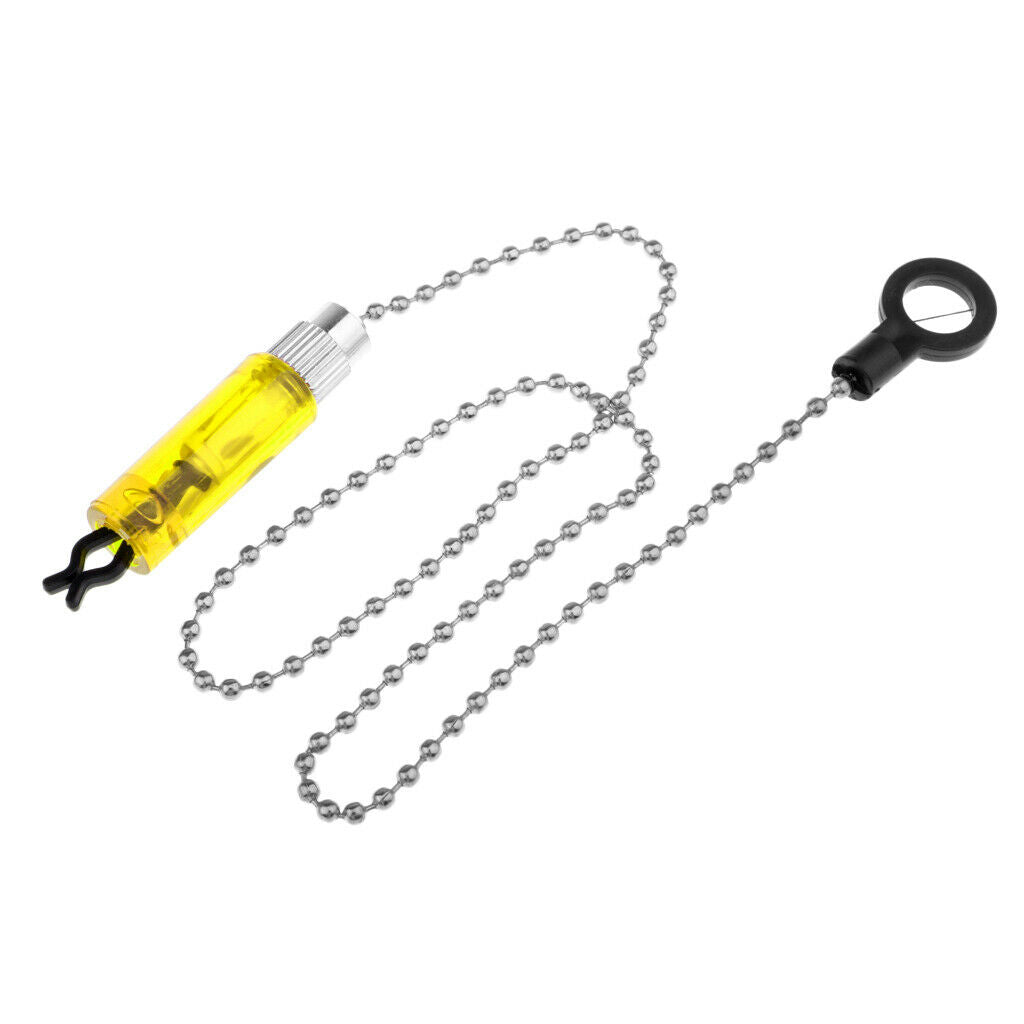 Chain Indicators Carp Fishing Bite Alarm Indicators Bobbin Yellow
