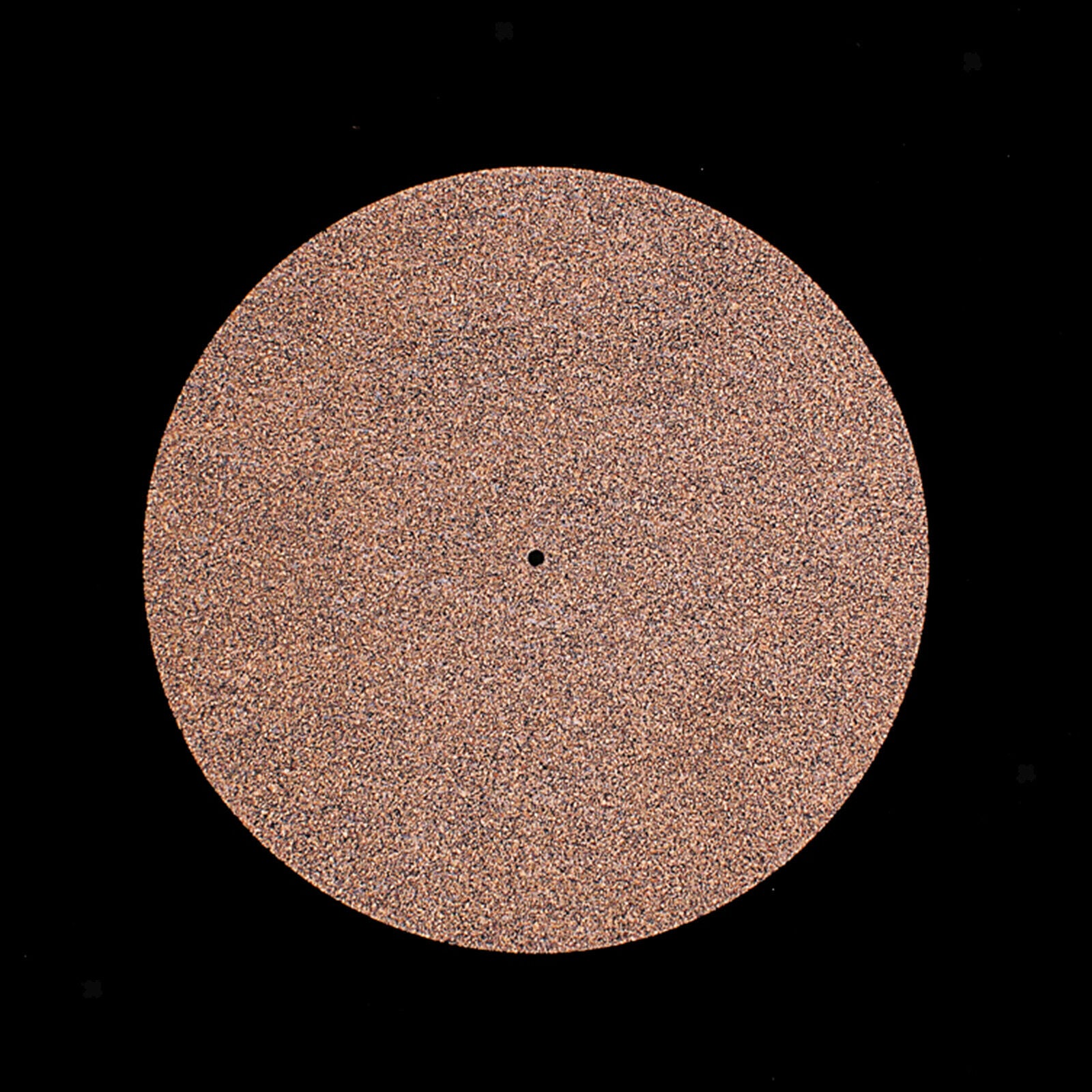 1pc Audiophile Cork Rubber Turntable Platter Mat 3.3mm Thick Anti Slip Accs