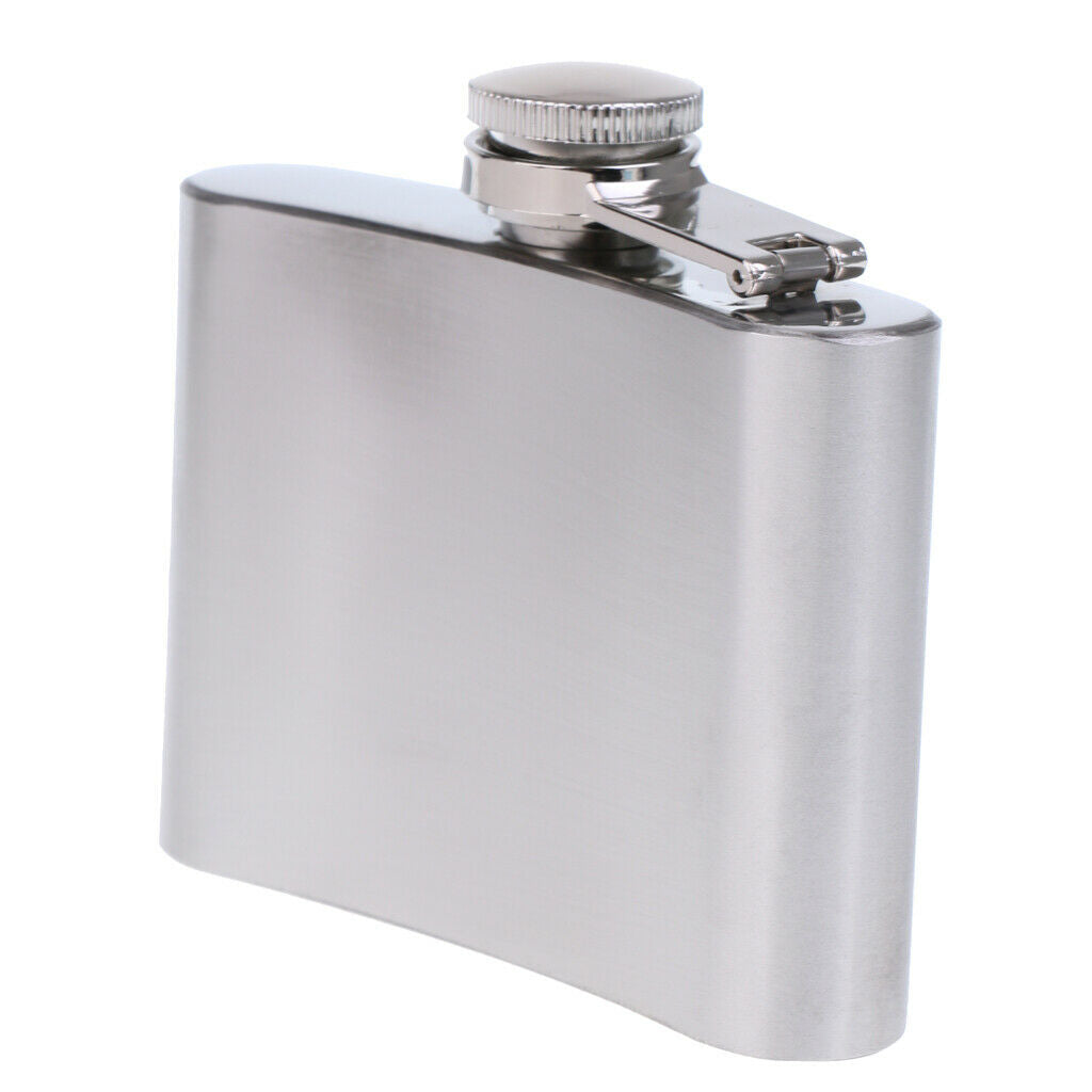 110ml Safe Hip Flask Flagon Drinkware Wine Whisky Pot for Fishing Hiking
