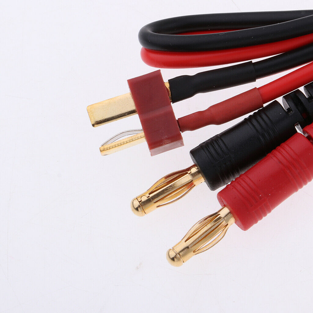 RC B6 battery 4.0 mm banana plug to T plug charging cable 14AWG
