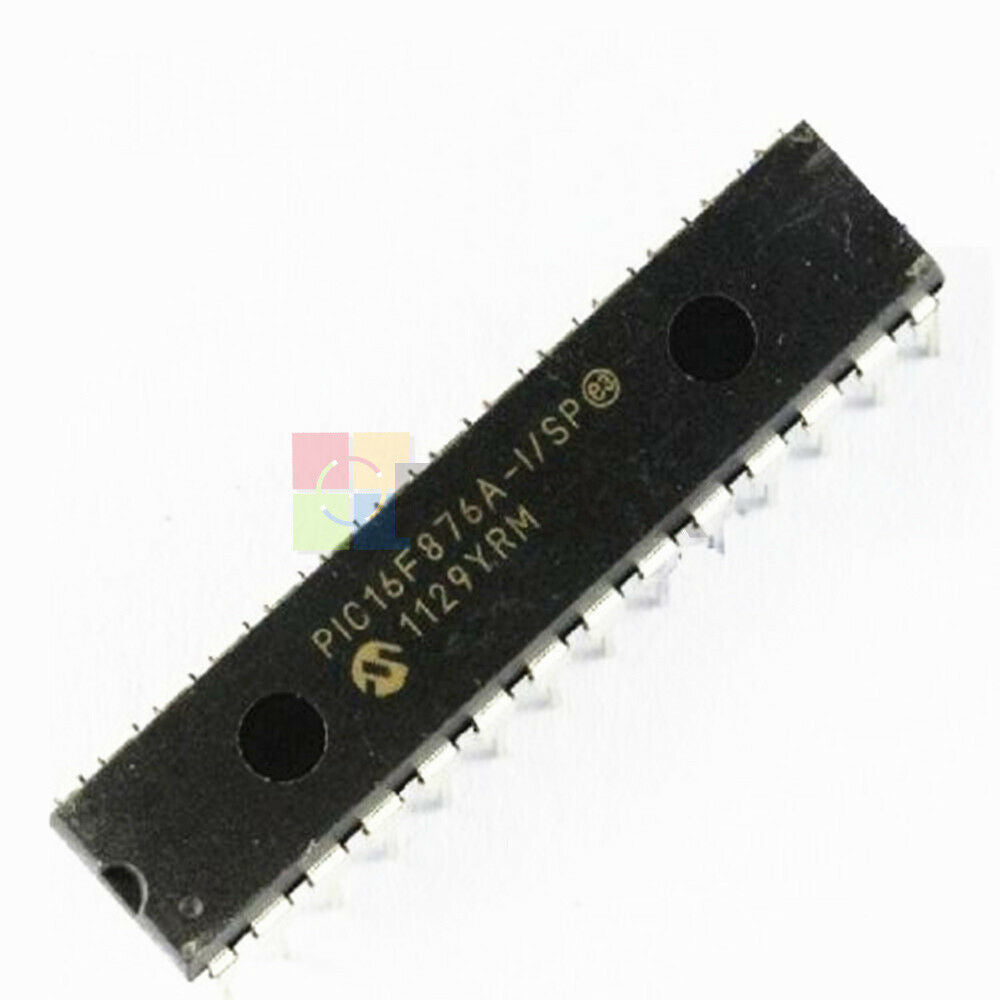 5x PIC16F876A-I/SP PIC16F876A-I/P PIC16F876A DIP-28 MICROCHIP Chip IC MCU 28 Pin