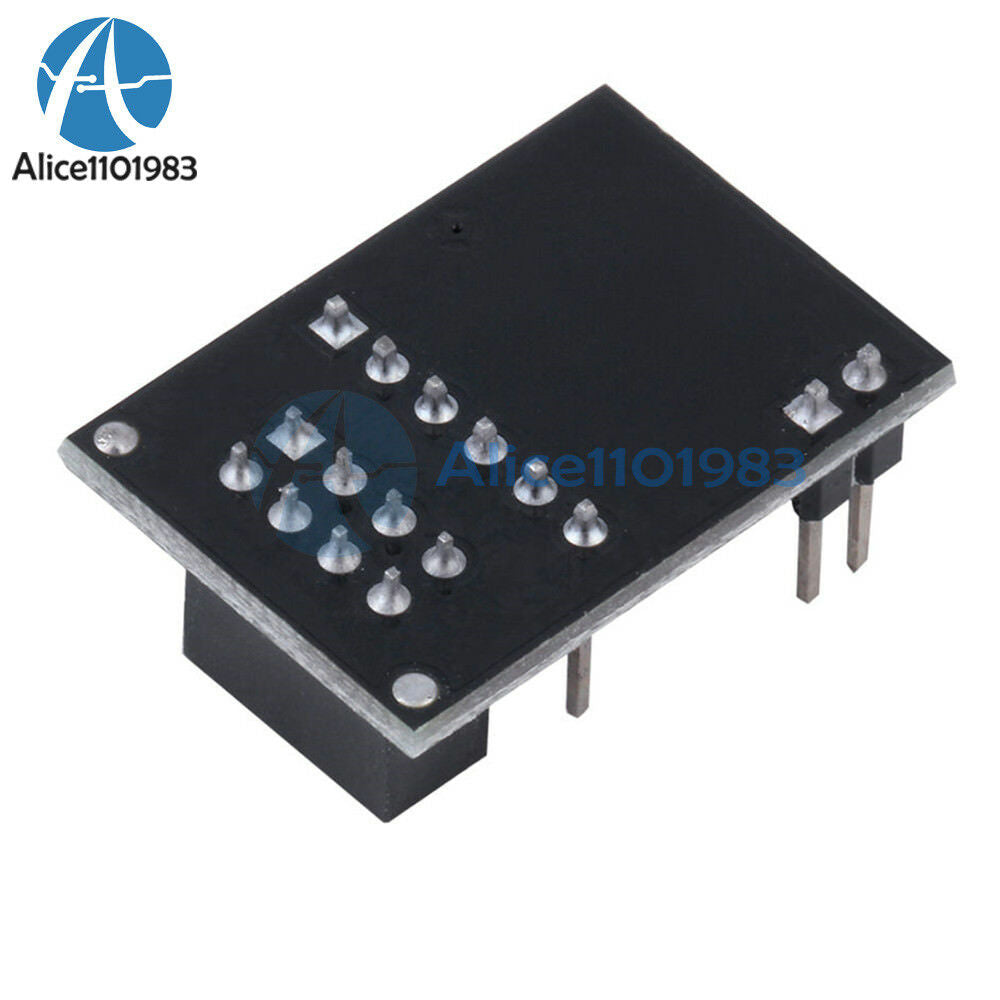 NRF24L01+ 2.4GHz RF Wireless Transceiver Module+8Pin Socket Adapter plate Board