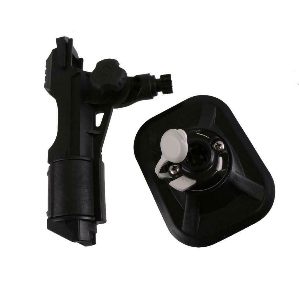 360 Â° Adjustable Kayaks Fishing Boat Rail Side Recessed Bracket