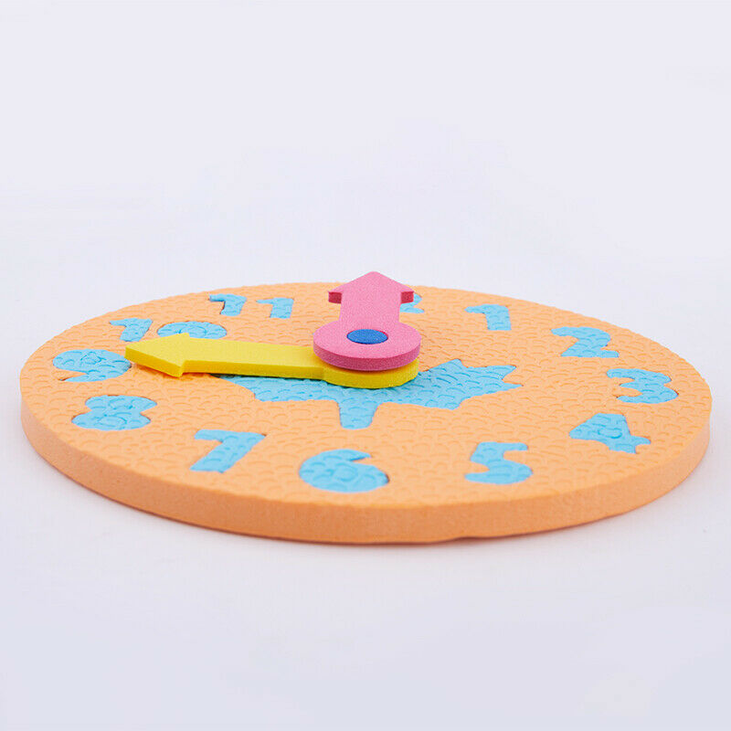 Manual Diy Clock Early Learning Education Baby Kids Toys Teaching Aids Math ToBD