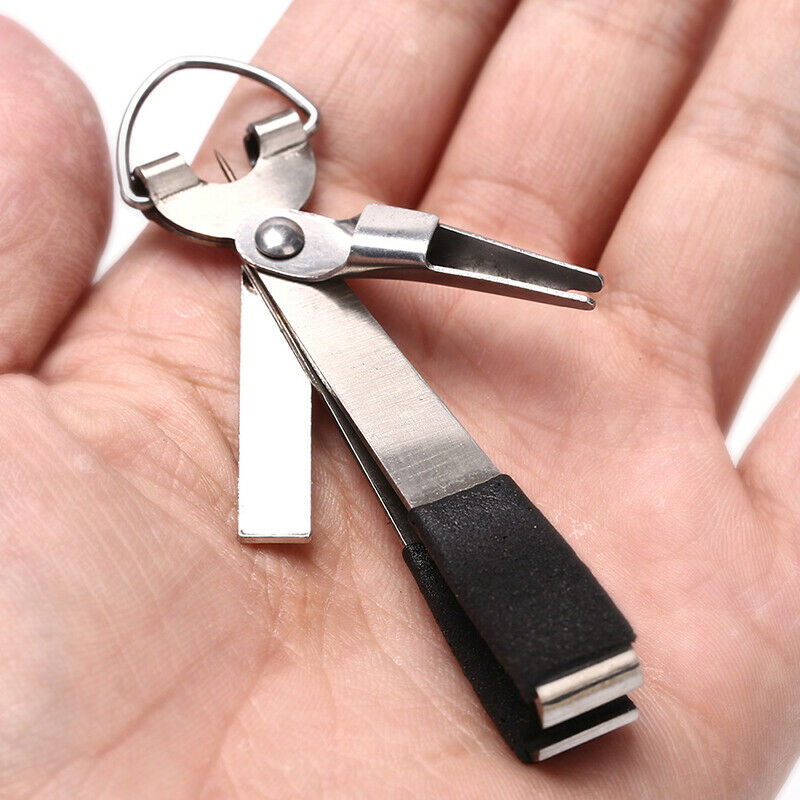 1Pc 4 In 1 Fishing Quick Knot Cutter Nippers Snip Tying Tool Nail Clipper.l8