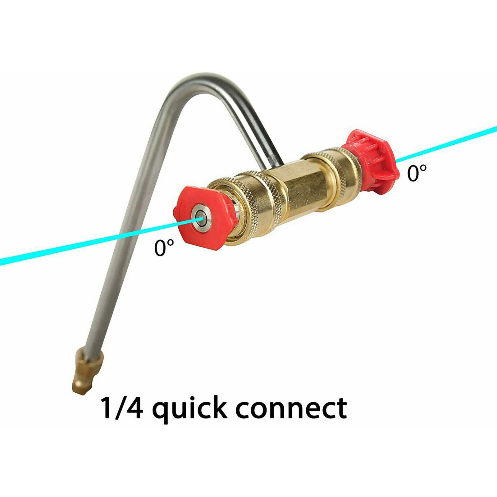 Tool Pressure Washer Gutter Cleaning Attachment for Car Patio 4000 PSI