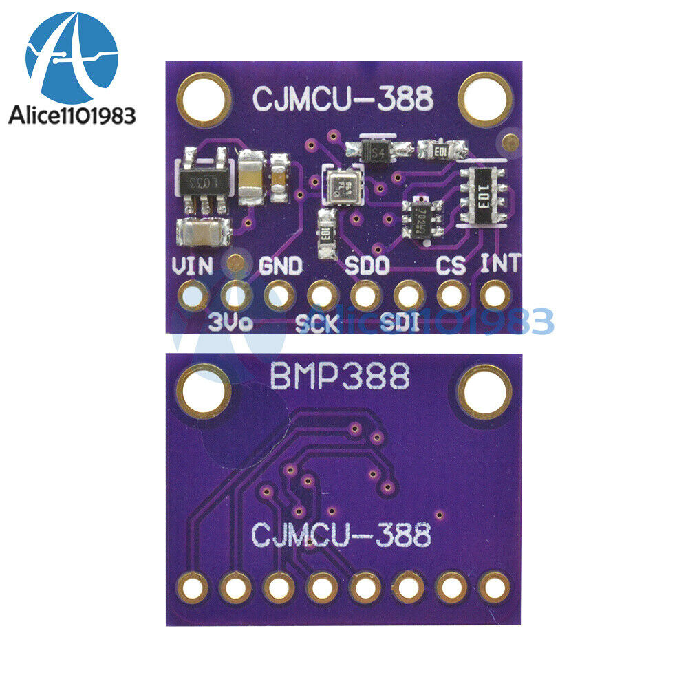 BMP-388 Digital Air Atmospheric Pressure Sensor Module Low-power 24-bit