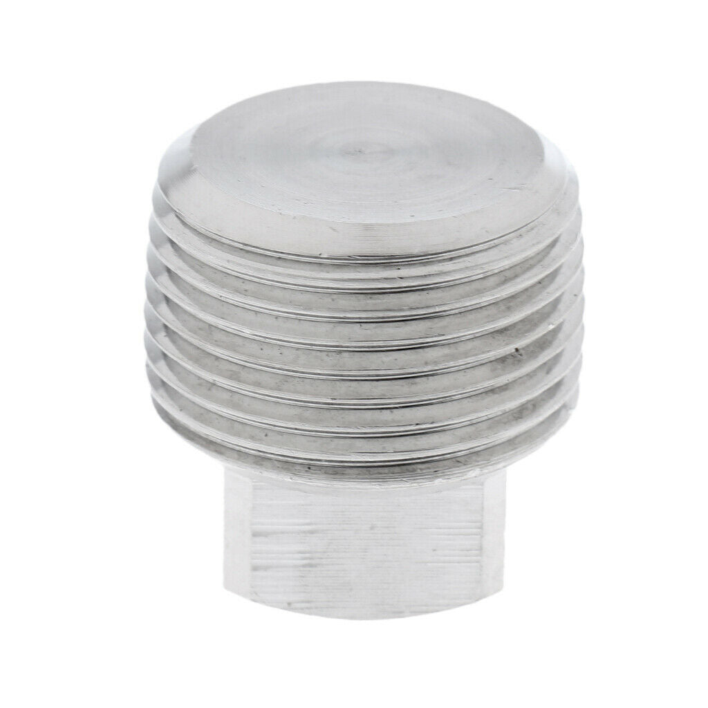 2xHeavy Duty Boat Garboard Hull Drain Plug Bung - Stainless Steel 1/2" NPT