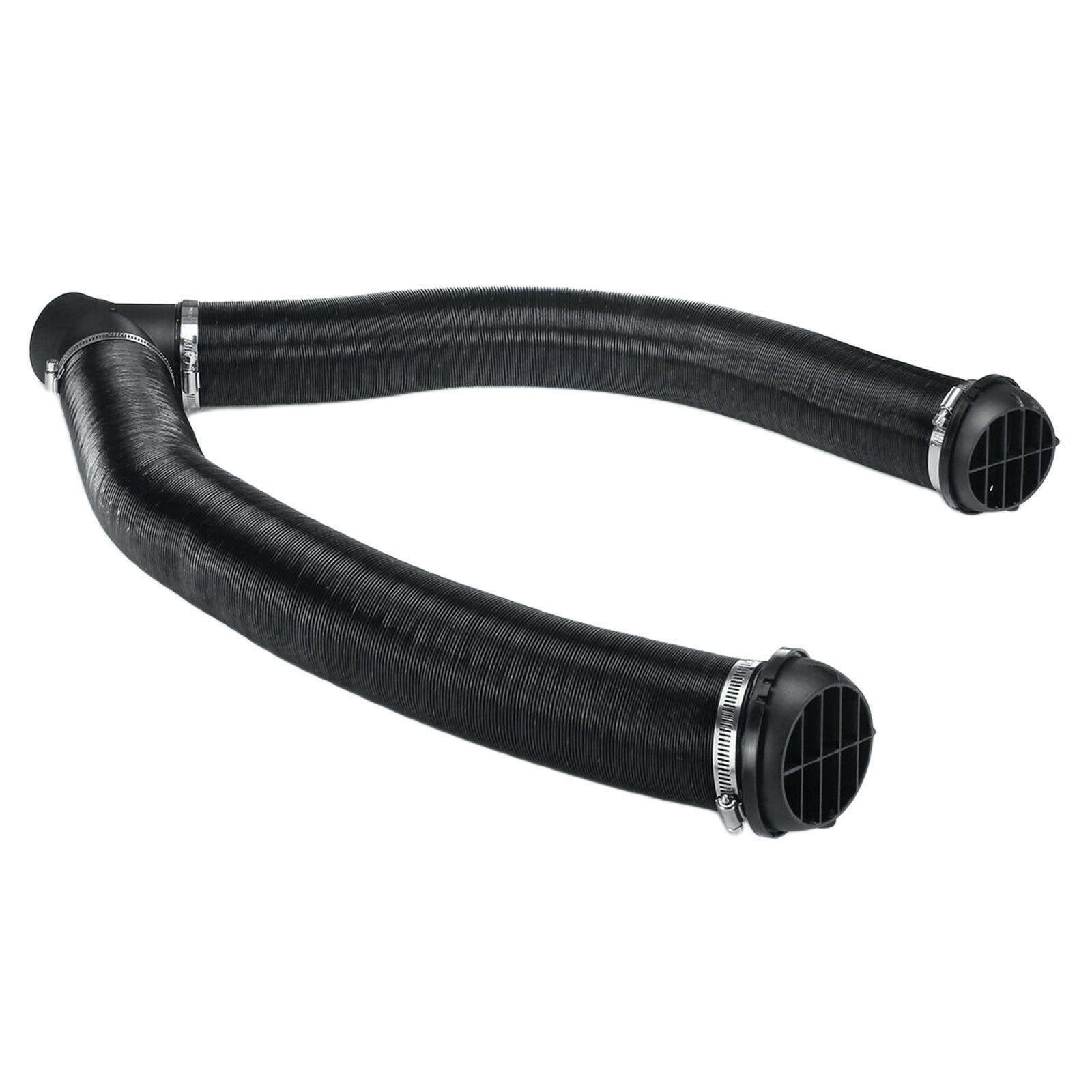 75mm Heater Pipe Duct Piece Warm Air Outlet Vent Hose Clips for Webasto