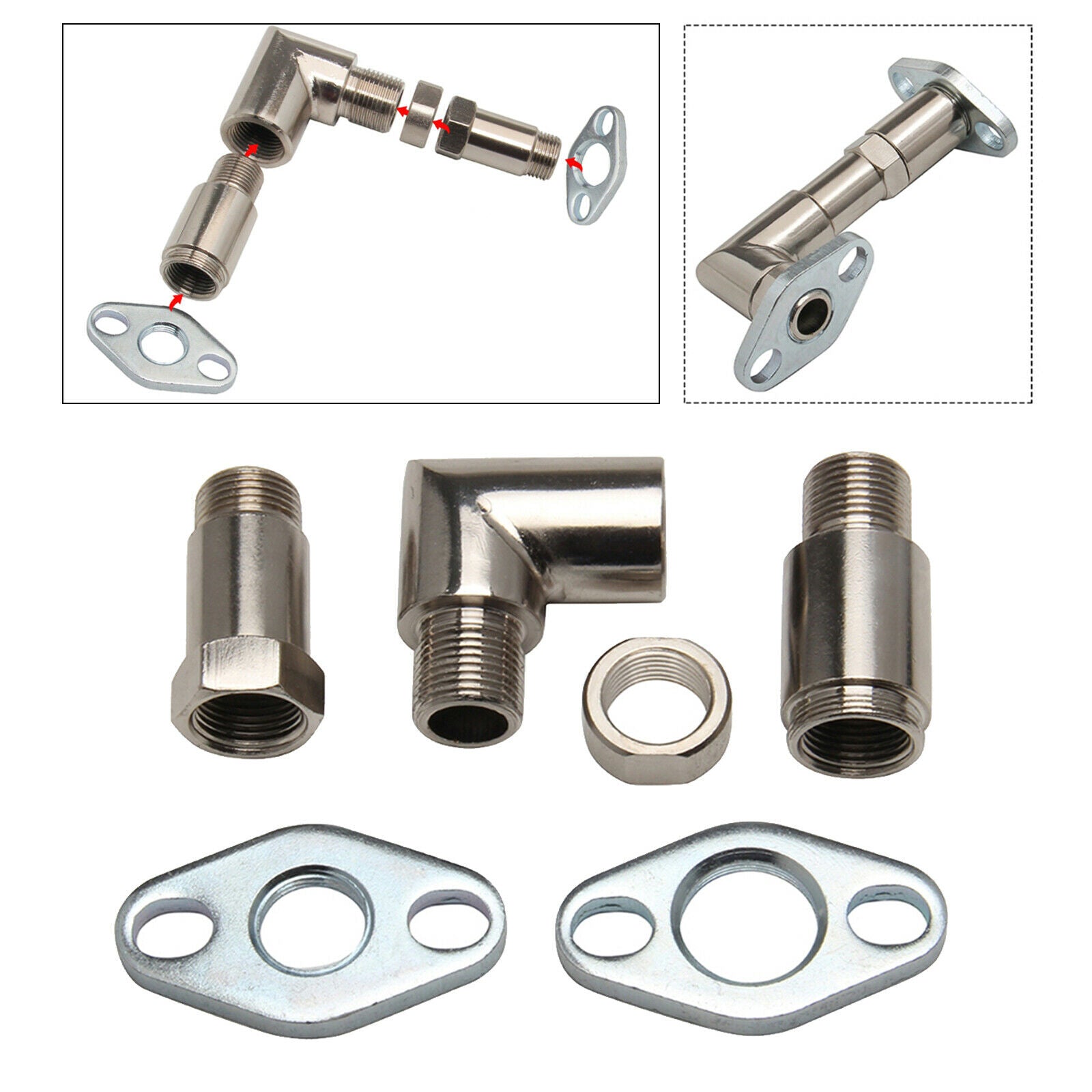 Metal M18x1.5 Universal Oxygen Spacer Sensor for Tacoma Car Accessories