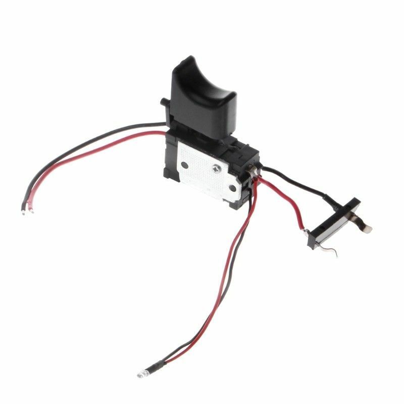 Perceuse Ã‰lectrique PoussiÃ¨re Vitesse ContrÃ´le Bouton Poussoir Trigger Switch Dc