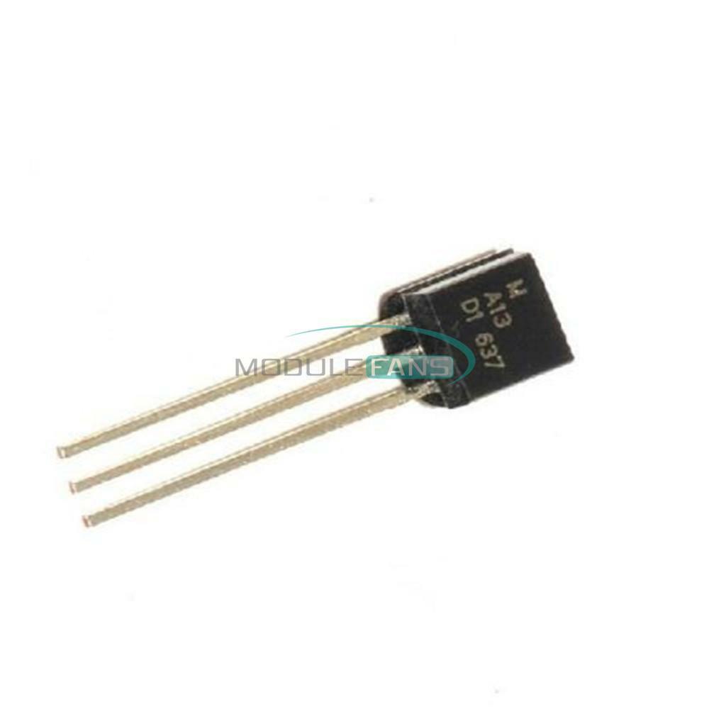 20PCS MPSA13 NPN 0.5A/30V TO-92 Darlington Transistor  TO-92 MF
