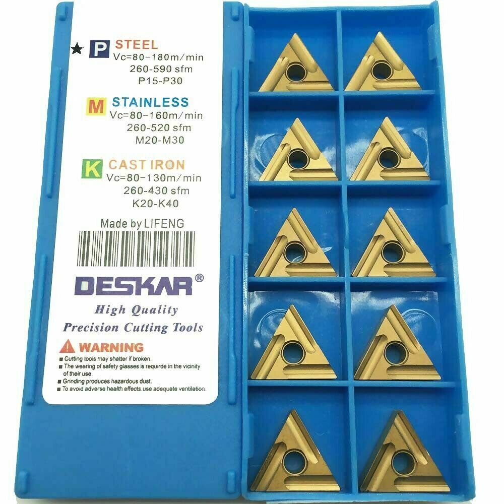 MTJNR1616H16 16mm X 100mm Lathe Turning Tool Holder + TNMG160404L -S CNC Inserts
