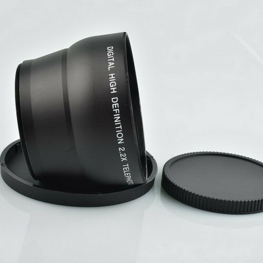 58mm telephoto lens 2.2X lens magnification autofocus long distance lens