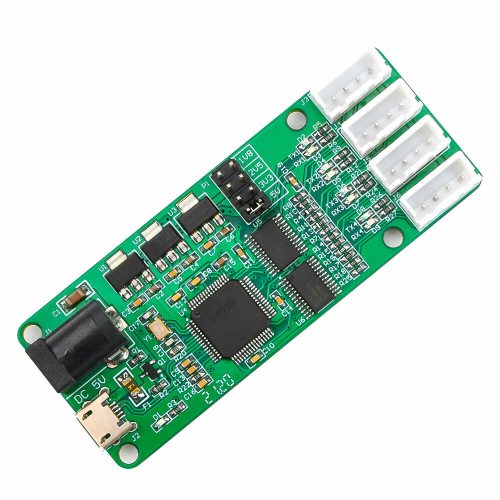 FT4232-4TTL USB to Four-way TTL Module UART Serial Port XH2.54 Interface 4-way