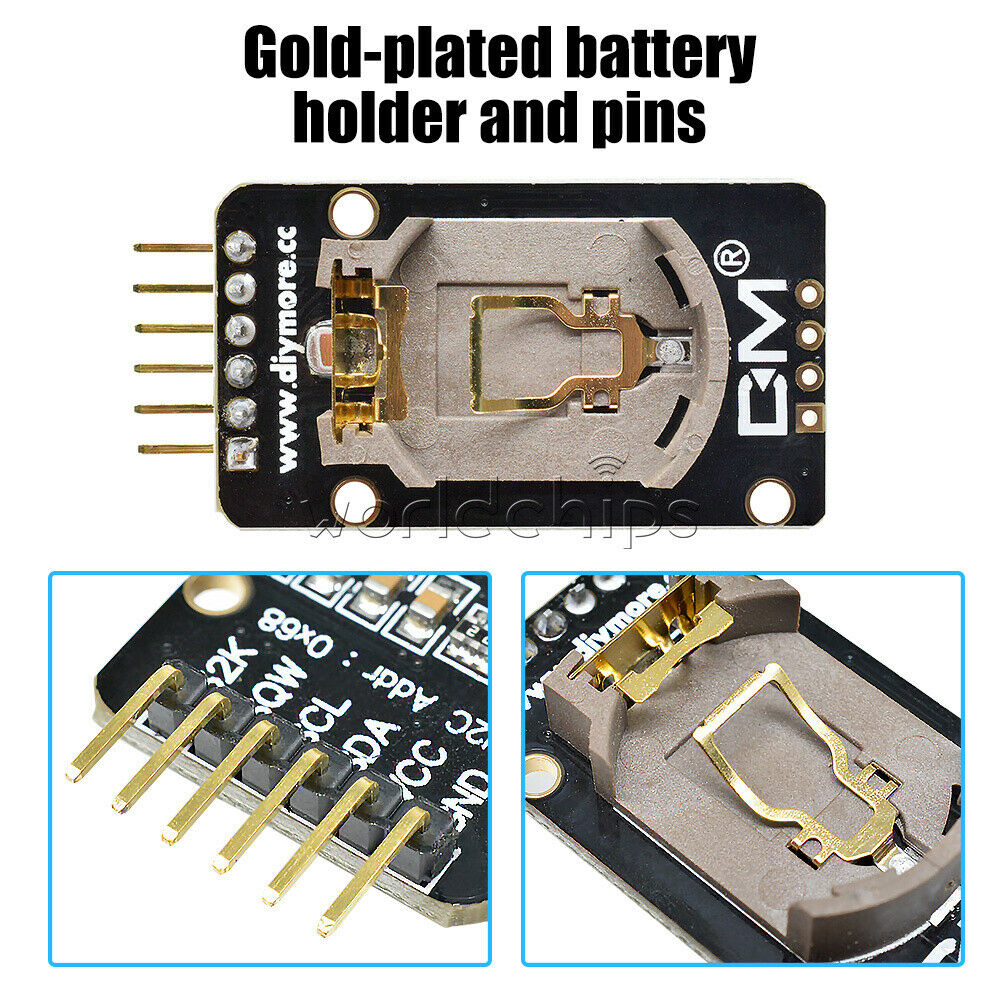 Diymore ZS042 DS3231 AT24C32 IIC module precision Real time clock memory Arduino