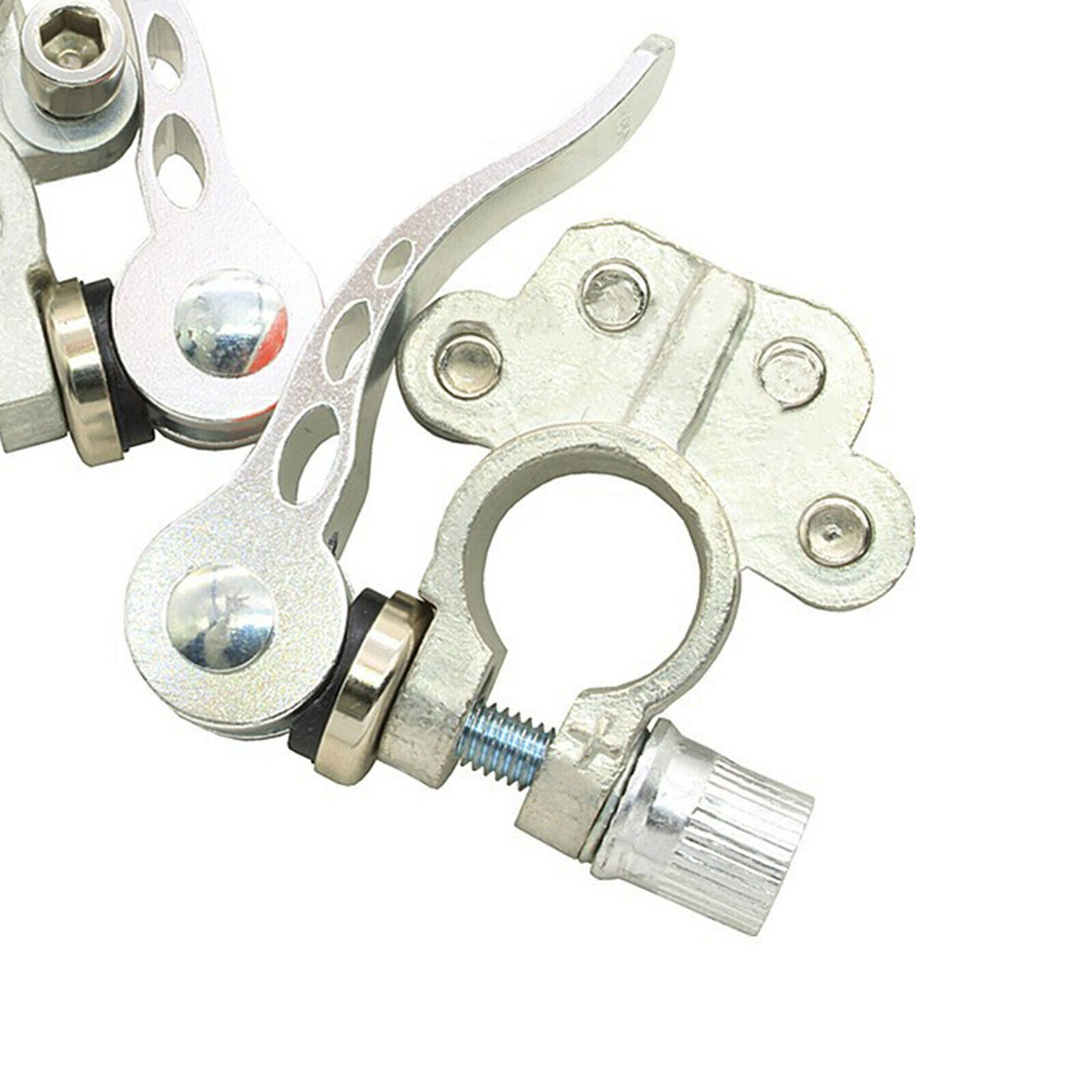 1 Pair Toolless Quick Disconnect Battery Main Cable Post Terminal Shut-Off