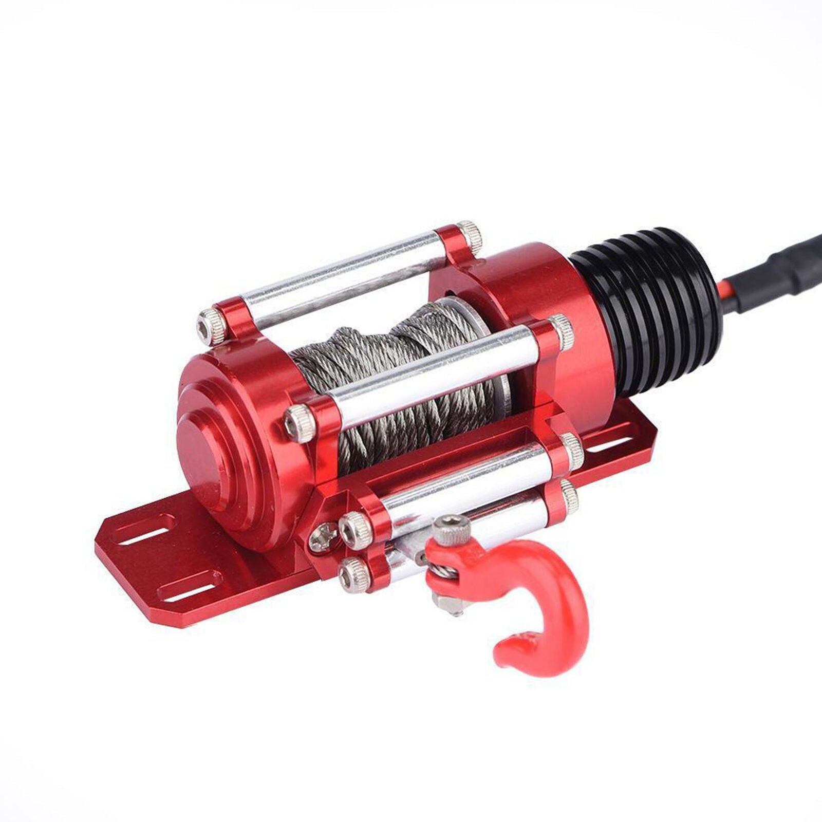 1:10 RC Crawler Electric Metal Winch for SCX10 D90 D110 TF2 TRX4 KM2 RC Car