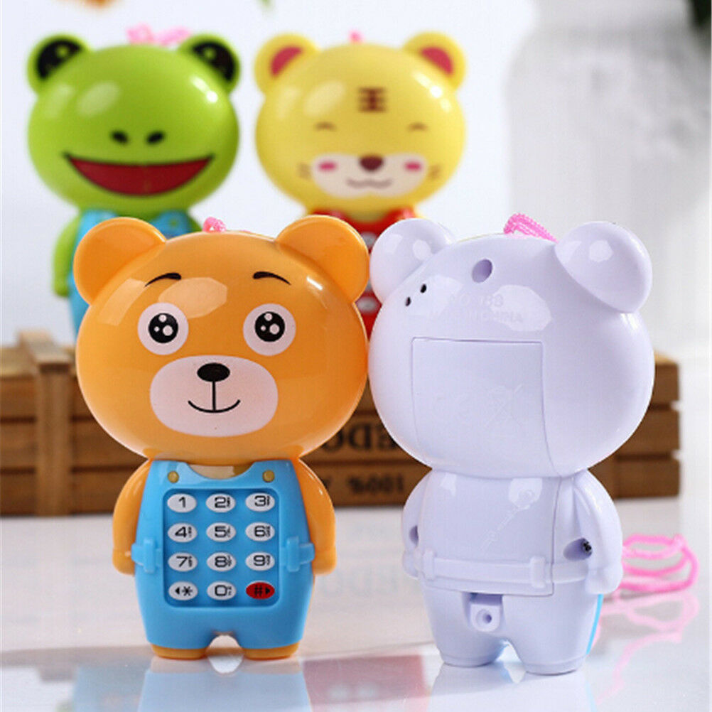 Creative Cartoon Music Phone Baby Toys Mobile Educational Learn Electric .l8