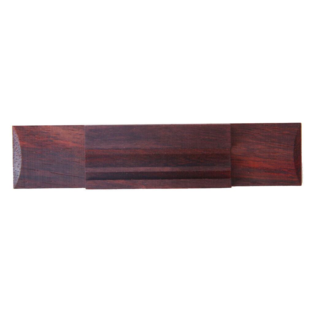2x Fine Rosewood Bridge Fit for Ukulele Durable Great Musical Instruments Parts