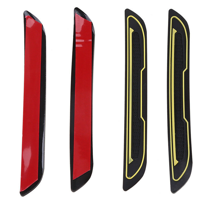 4x Car Accessories Door Edge Guard Strip Bumpers Protector Anti-collision Trim