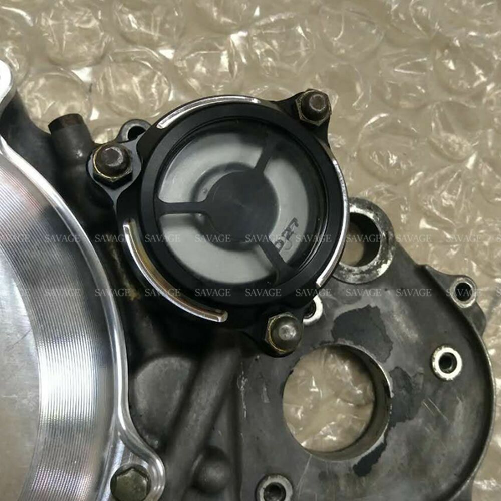 Blue CNC Engine Oil Filter Cover Cap For SUZUKI DRZ400S/SM 2000-2021 Dirt Bike