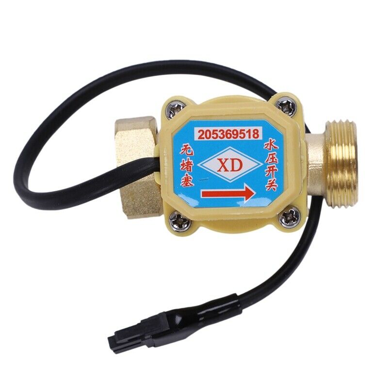 26mm 3/4" PT Thread Connector 120W Pump Water Flow Sensor Switch R9I6I6