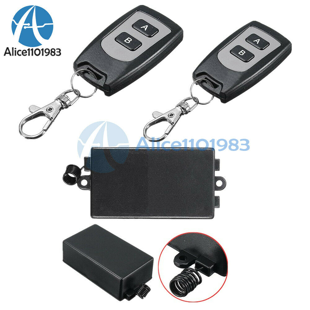 1-Channel 1CH 220V 10A Relay Wireless Remote Control Switch Transmitter Receiver