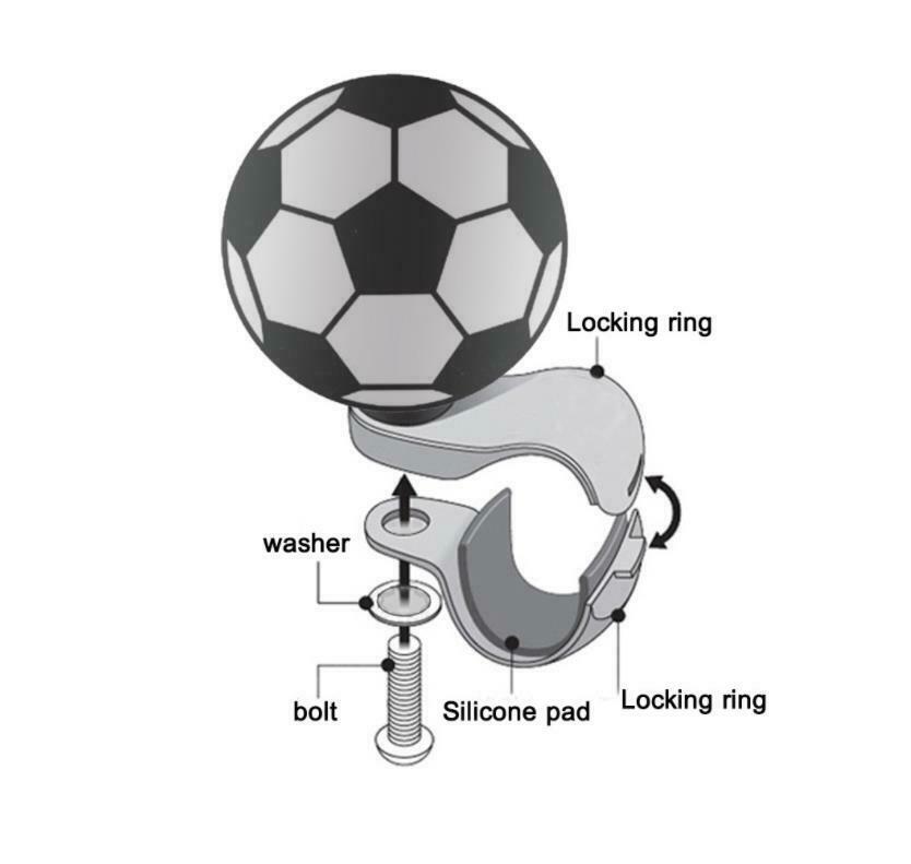 Universal Car Steering Wheel Handle Aid Auto Truck Booster Ball Spinner Knob New