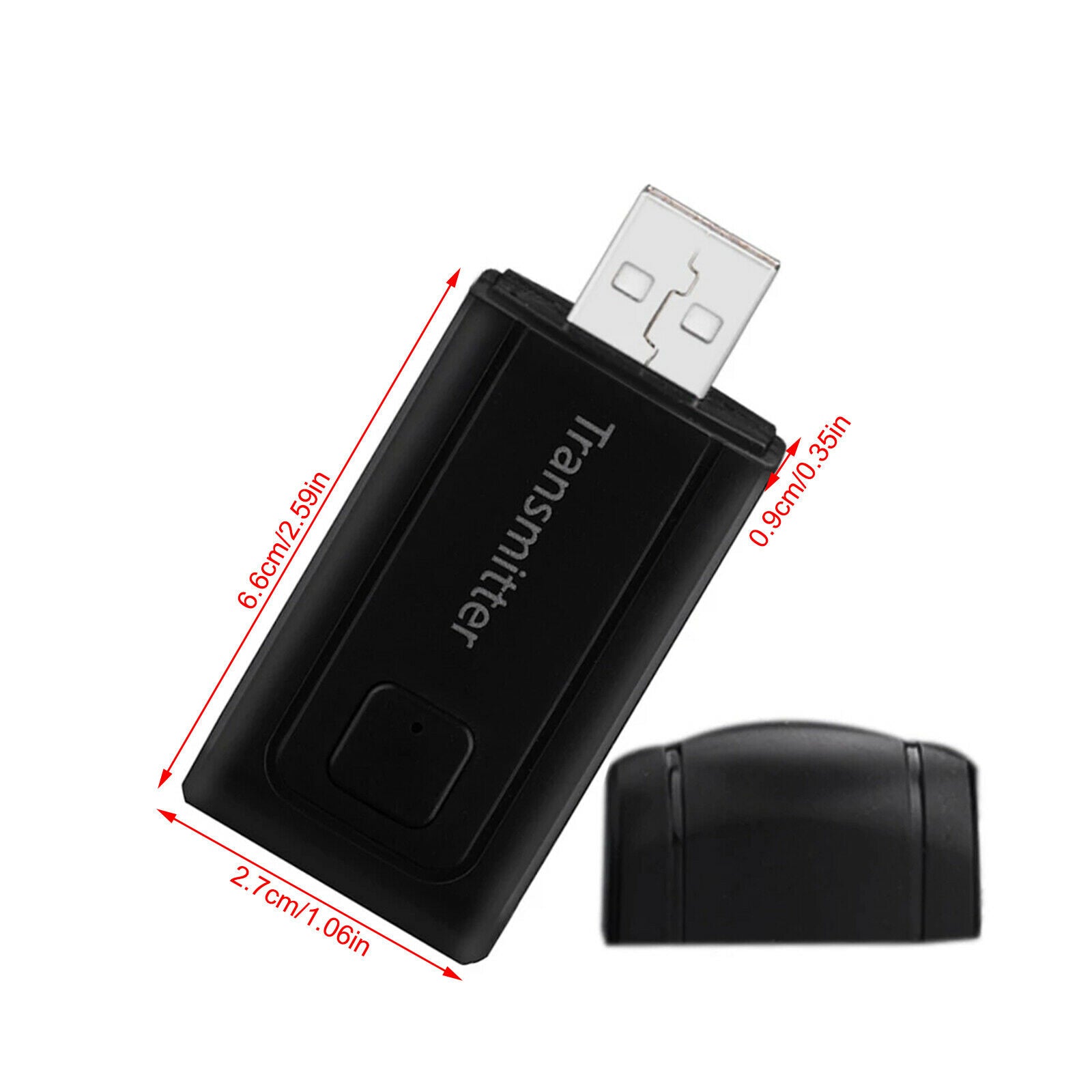 Wireless Bluetooth 5.0 Transmitter For TV Phone PC Stereo Audio Music Adapter