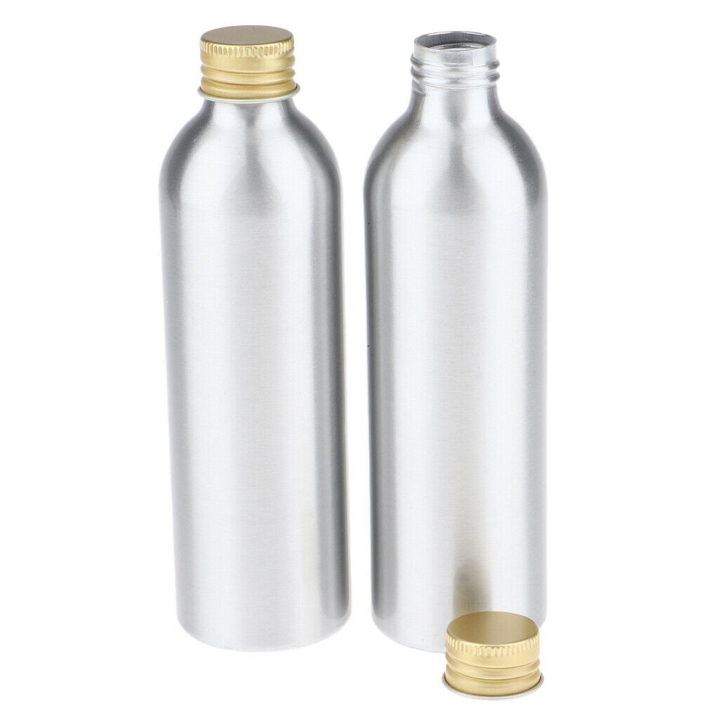 4 Pcs Empty Big Diameter Bottles Lotions Oil Sample Storage Leak Proof
