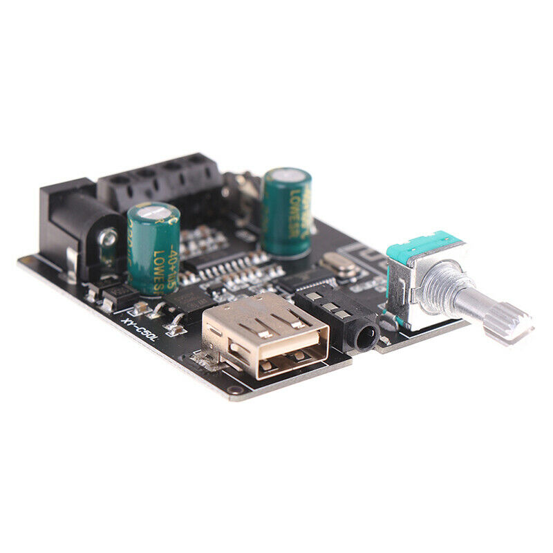 2*50W Bluetooth 5.0 Amplifier Class D Audio HiFi Stereo Wireless Music Playe SJ