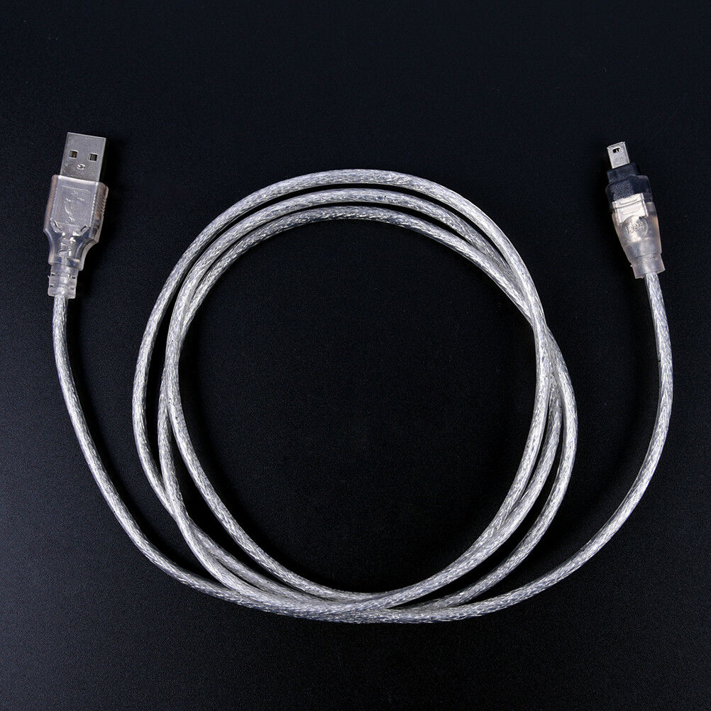 4ft USB 2.0 Male To Firewire iEEE 1394 4 Pin Male iLink Adapter Cable Cor.l8